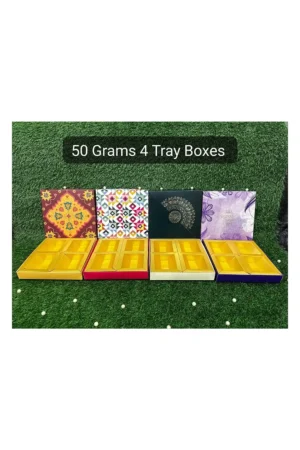 Dry Fruit Box 50gms x 4 ( Unfolded)