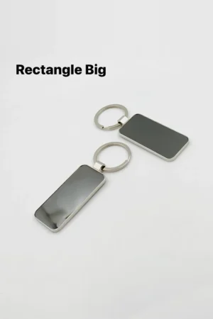 Large Rectangle Keychain