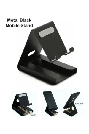 Metal Mobile Stand With Visting Card holder