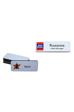 Wooden Badges Magnetic