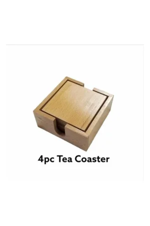 Wooden Tea Coaster Set